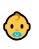 Emoji faccia da bambino