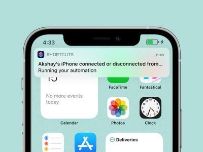 disabilita le notifiche delle scorciatoie Siri per iPhone in primo piano