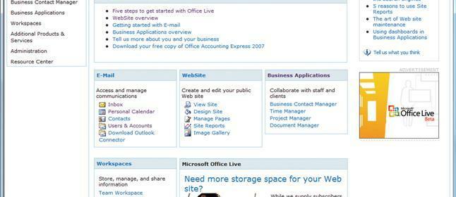 Microsoft Office Live Beta anmeldelse