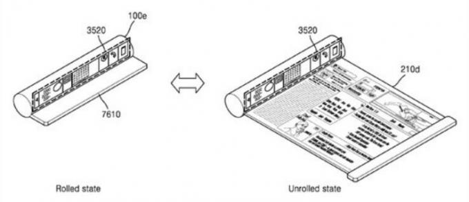 폴더블 스마트폰에 대한 삼성의 CRAZY 특허 암시
