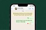 WhatsApp oficiálne pridáva reakcie na správy, nové správcovské nástroje