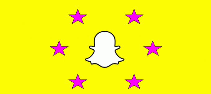 O que significa a estrela do SnapChat