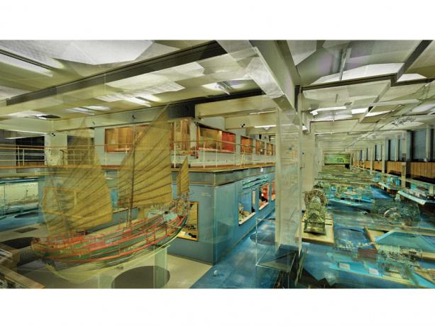 3D-сканирование морских галерей Музея науки