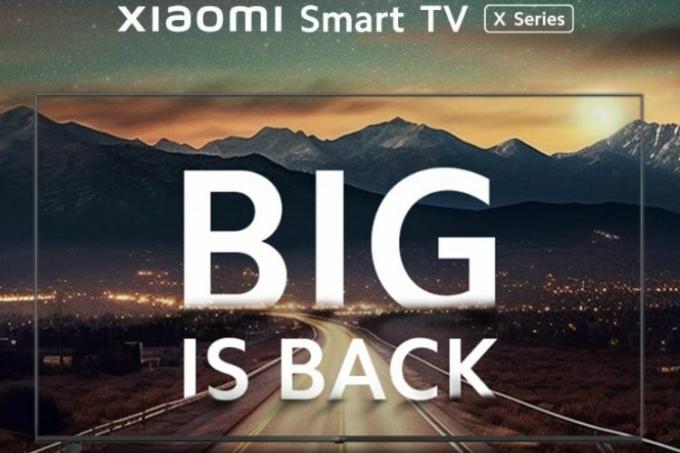 Lanzamiento de la serie xiaomi tv x en india