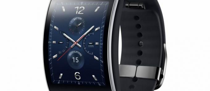 Samsung представила изящные умные часы Gear S и умное ожерелье Circle