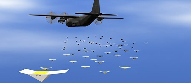 Sciami di droni spia possono intercettare le truppe nemiche