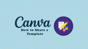 Как поделиться шаблоном в Canva