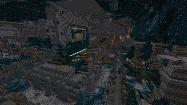 Staroveké mesto v Minecrafte
