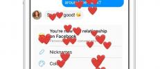 Facebook aggiunge a Messenger la funzionalità degna di nota di San Valentino che sicuramente non aiuterà con i numeri in calo