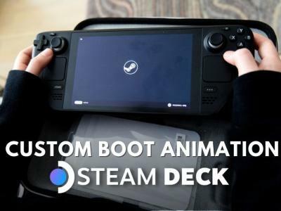 cara setting custom boot animation di steam deck