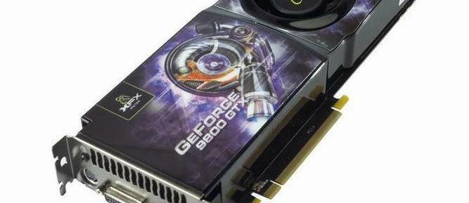 XFX GeForce 9800 GTX apžvalga