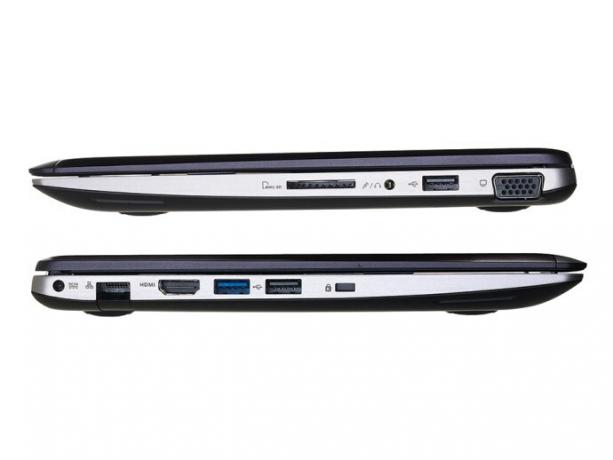 Asus VivoBook S200 – šonai