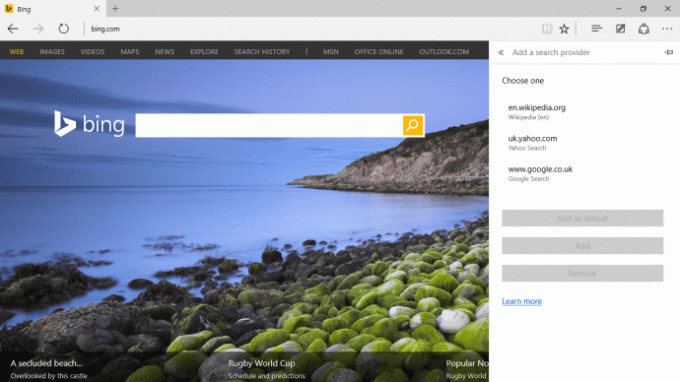 Советы, подсказки и помощь по Windows 10 — Поиск из Bing в Google