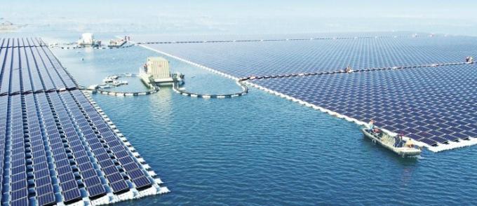 중국, 세계 최대의 수상 태양광 발전소로 친환경 추진 지속