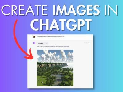 Odporúčaný obrázok, ktorý ukazuje, ako vytvoriť obrázky v ChatGPT