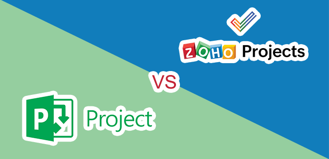 Zoho Projects contre. Projet Microsoft