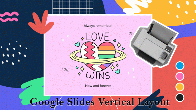 Как использовать вертикальный макет в Google Slides
