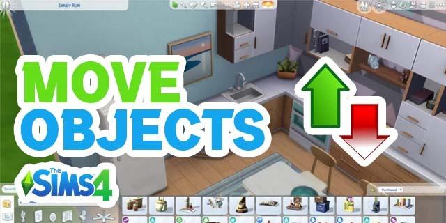 The Sims 4'te Nesneleri Yukarı ve Aşağı Taşıma