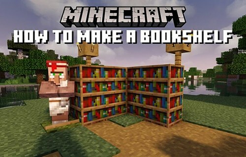 Jak si vyrobit knihovničku v Minecraftu