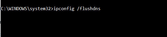 Командная строка — ipconfig flushdns