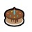 დაბადების დღის ტორტის Emoji