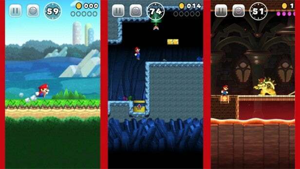 Супер Марио, беги на iPhone