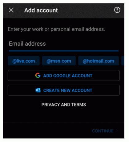 Gmail – Přidat účet
